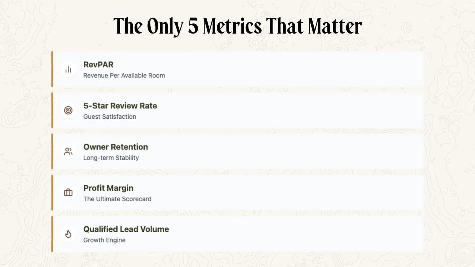 Jobs-to-be-done exercise for identifying hiring needs and building scalable rental business systems