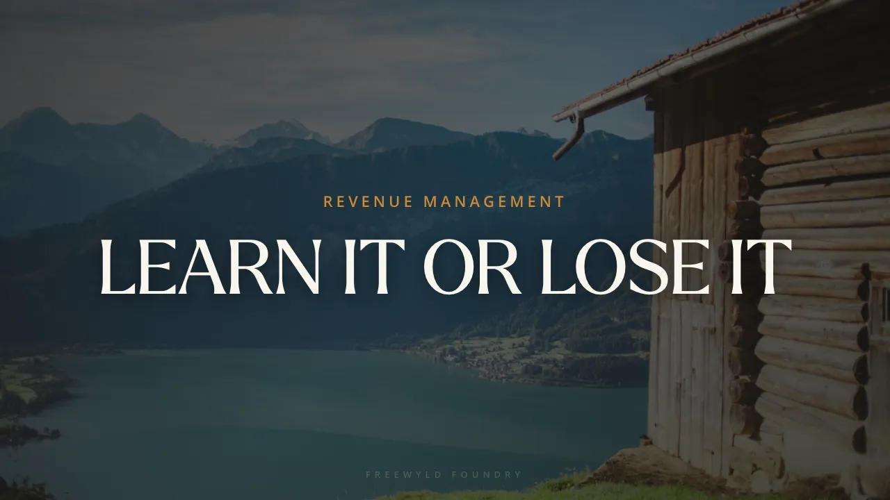 How to Learn Revenue Management: 3 Pillars Every STR Operator Needs