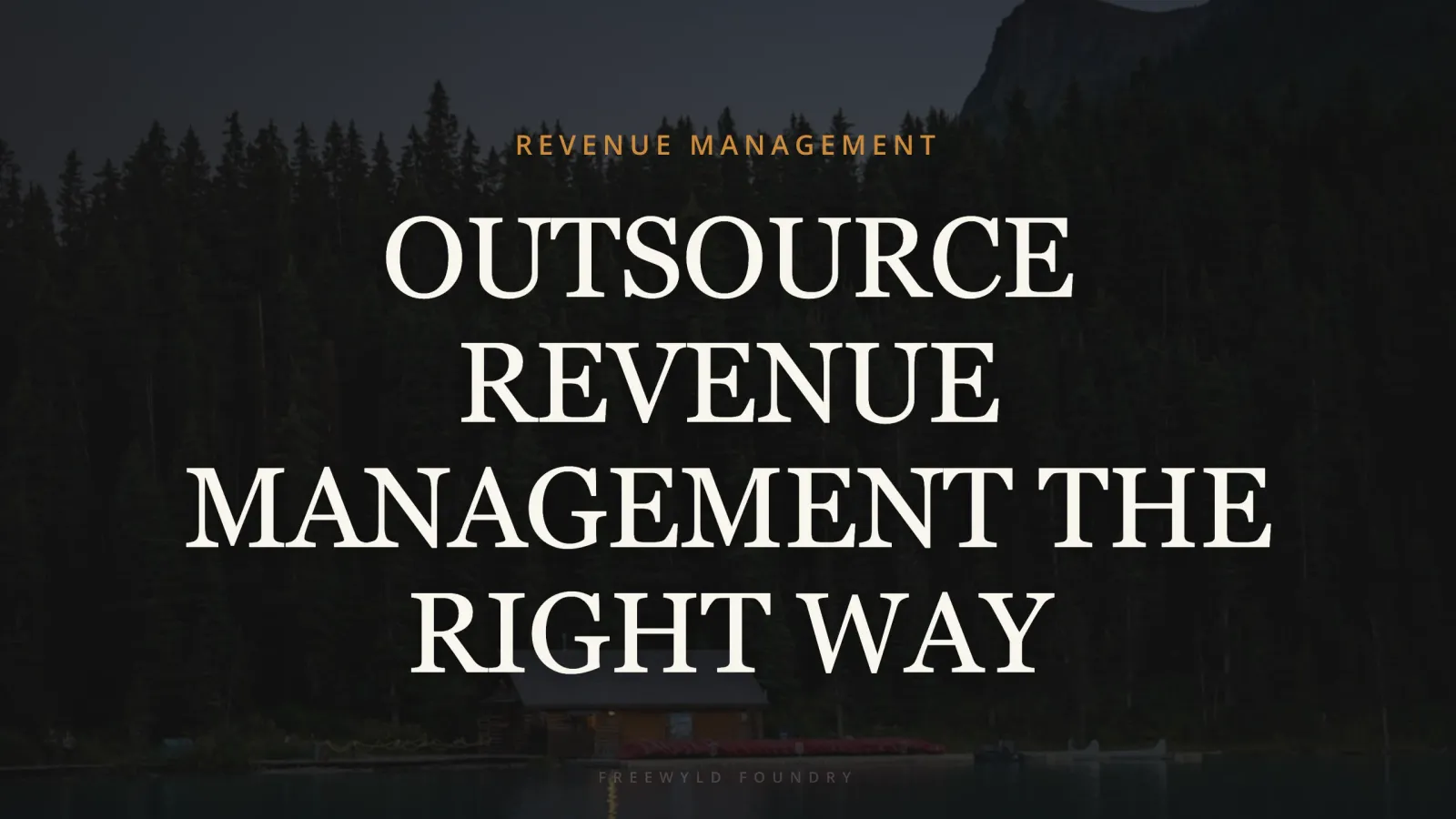 How to Outsource STR Revenue Management Without Wasting Time and Money