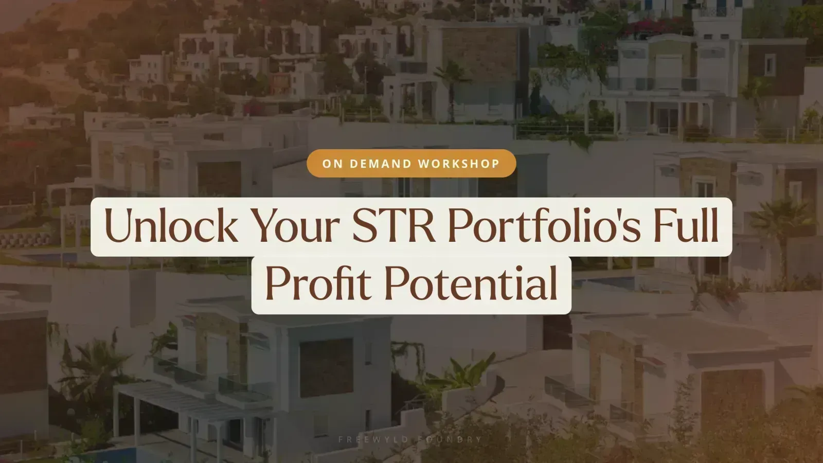 Unlock Your STR Portfolio's Full Profit Potential